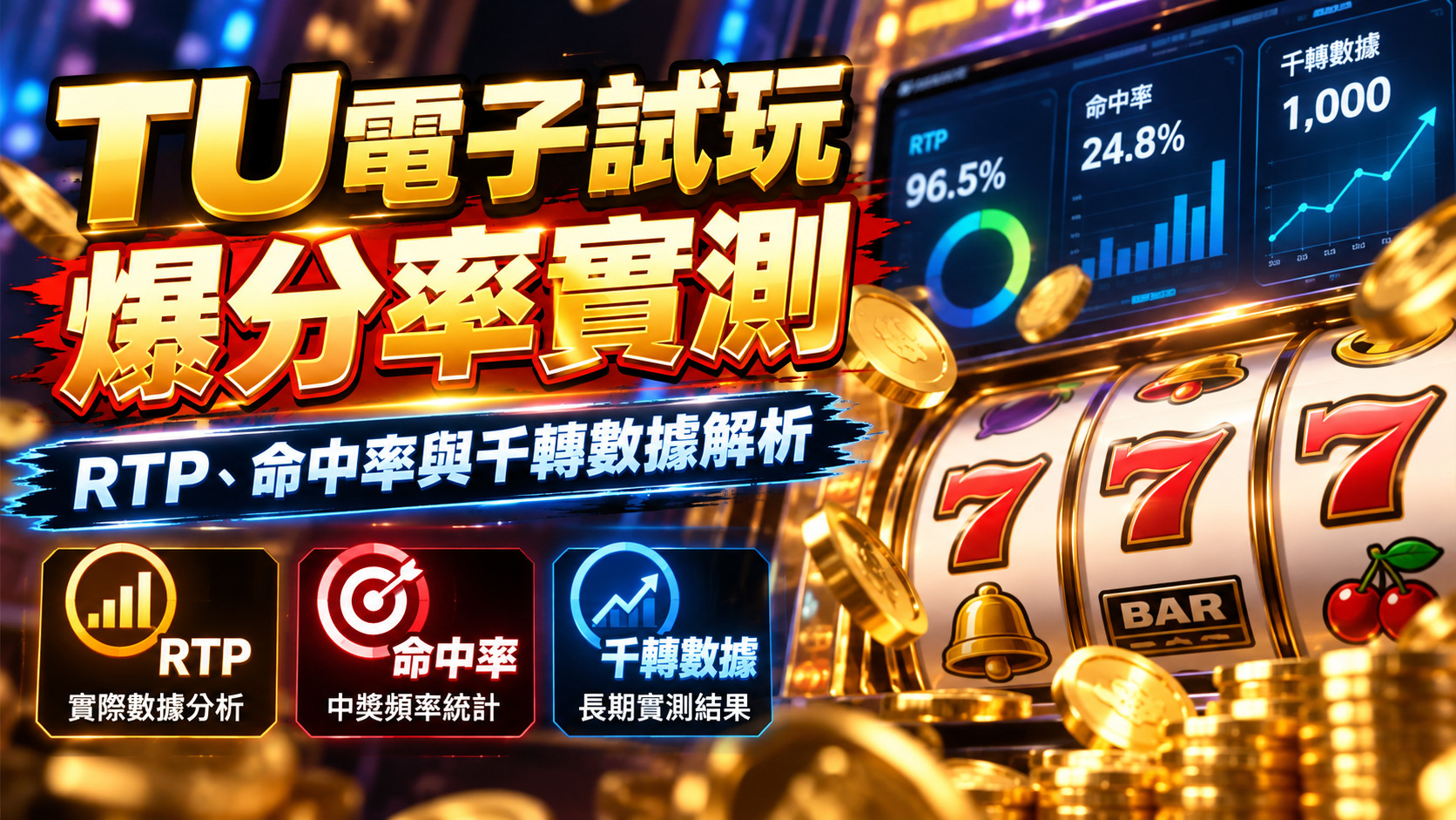TU電子試玩爆分率實測:RTP、命中率與千轉數據解析